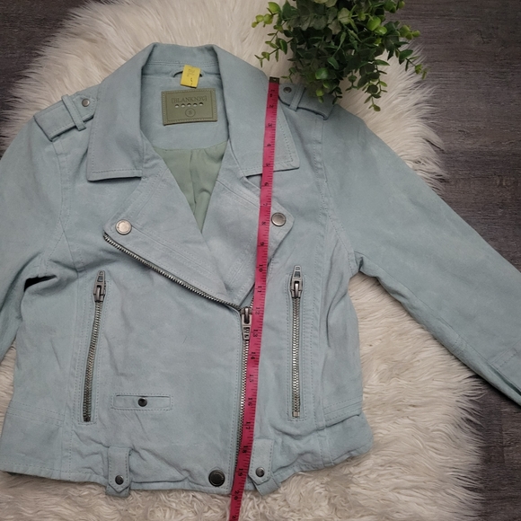 BLANKNYC Morning After Suede Moto Jacket Size Small - Picture 5 of 12